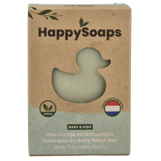 Happysoaps Baby shampoo & body wash aloe you very much 80 Gram