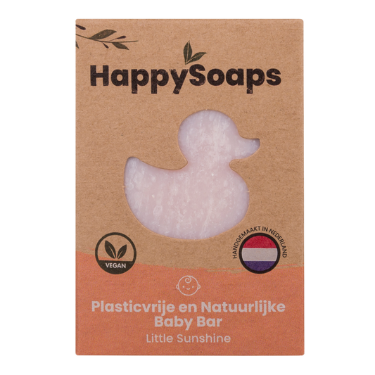 Happysoaps Shampoo baby & body wash little sunshine 80 Gram