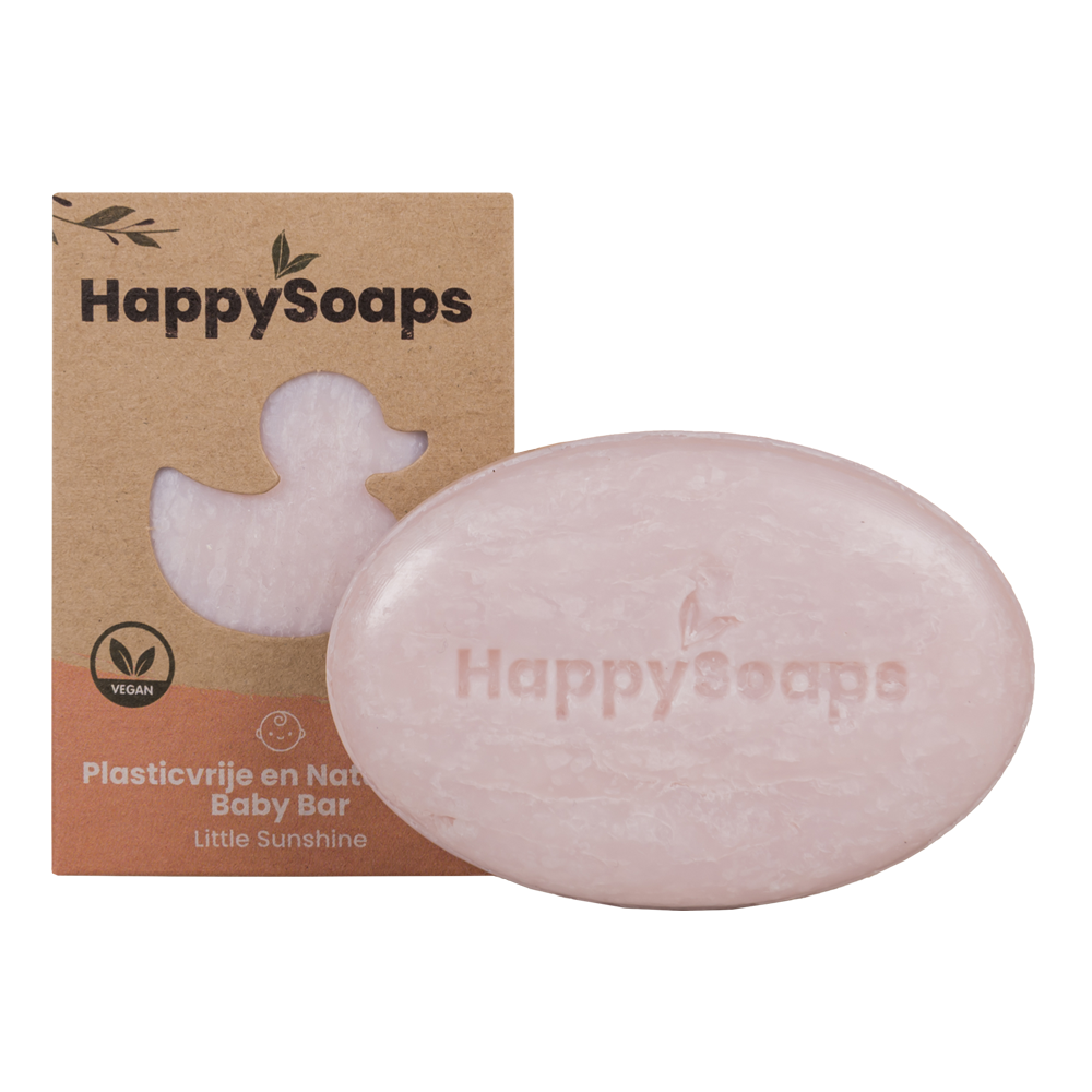 Happysoaps Shampoo baby & body wash little sunshine 80 Gram