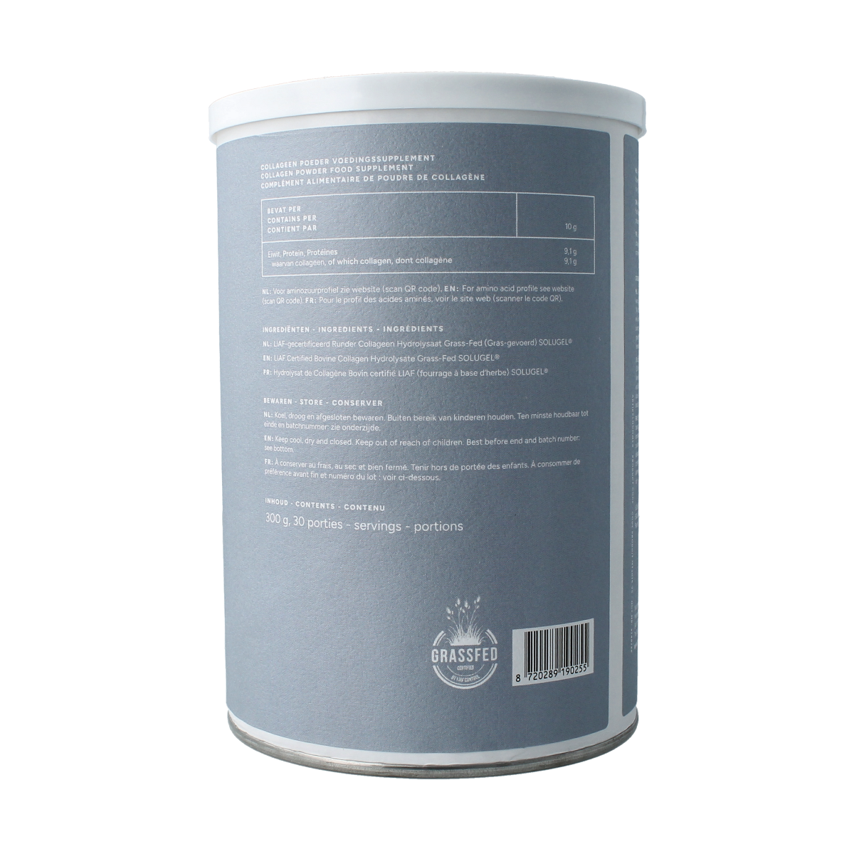 Mattisson Solugel runder collageen grass-fed/gras gevoerd 300.00 Gram