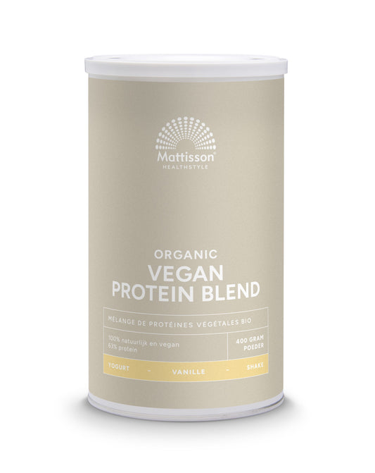 Mattisson Organic vegan protein blend vanilla 400.00 Gram