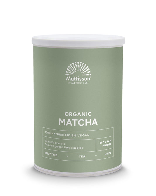 Mattisson Matcha poeder bio 350 Gram