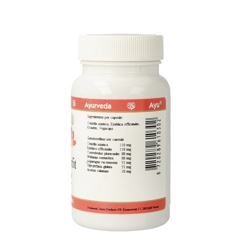 Ayurveda BR Ayu brainfit 60 Vegetarische capsules