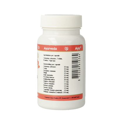 Ayurveda BR Ayu gluco 60 Vegetarische capsules