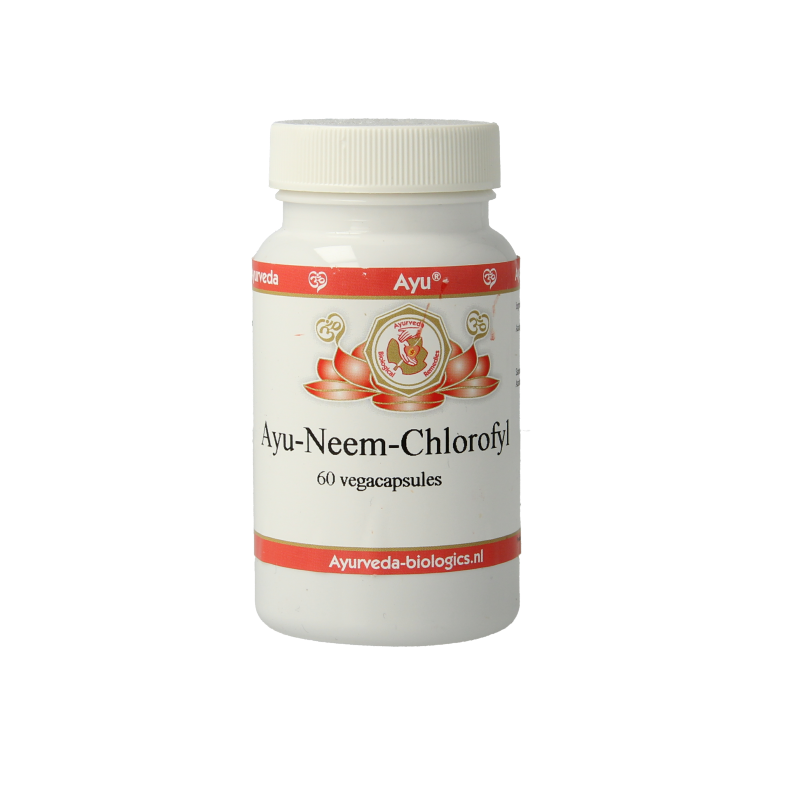 Ayurveda BR Ayu neem chlorofyl 60 Vegetarische capsules