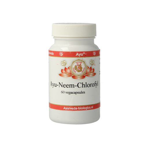 Ayurveda BR Ayu neem chlorofyl 60 Vegetarische capsules