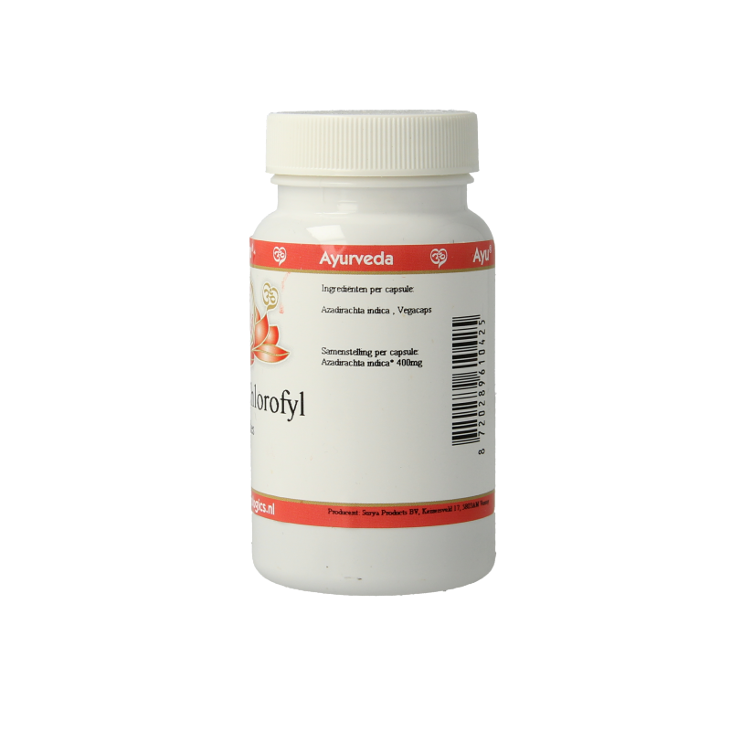 Ayurveda BR Ayu neem chlorofyl 60 Vegetarische capsules