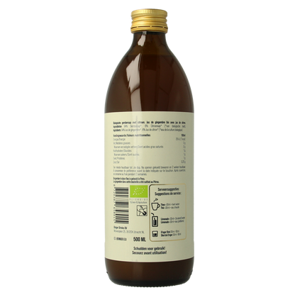 G'nger Gembersap met citroensap bio 500.00 Milliliter