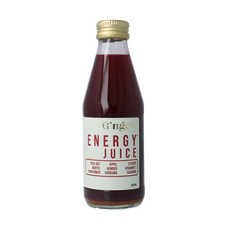 G'nger Energy groentesap 75% groente en guarana 200.00 Milliliter