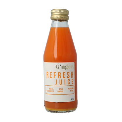 G'nger Refresh groentesap met 47% groenten 200.00 Milliliter