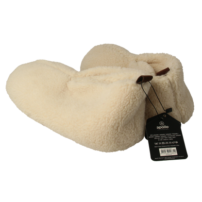 Apollo Slof dames teddy offwhite 39/40 1.00 Paar