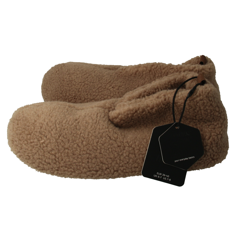 Apollo Slof dames teddy beige 39/40 1 Paar