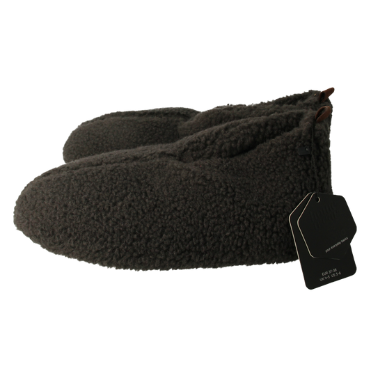 Apollo Slof dames teddy antraciet 37/38 1 Paar