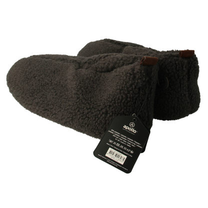 Apollo Slof dames teddy antraciet 37/38 1.00 Paar