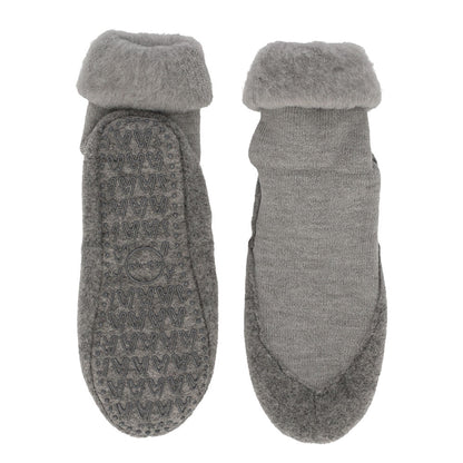 Apollo Huisslof wol anti-slip grijs 37/38 1 Paar