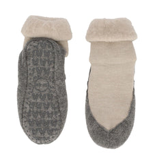 Apollo Huisslof wol anti-slip beige 41/42 1 Paar