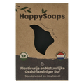 Happysoaps Gezichtsreiniger bar houtskool en sandelwood 70 Gram