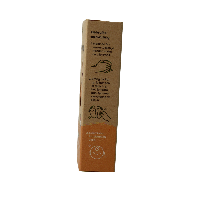 Happysoaps Baby & kids body oil bar little sunshine 60 Gram