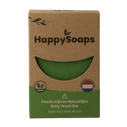 Happysoaps Body bar aloe you vera much 100 Gram