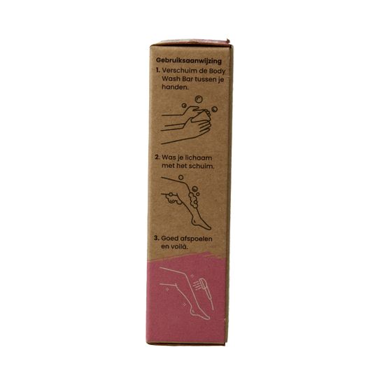 Happysoaps Body bar la vie en rose 100 Gram