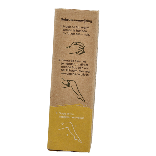 Happysoaps Body oil bar exotic ylang ylang 70 Gram