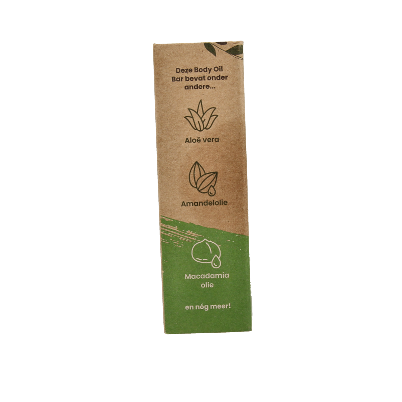 Happysoaps Body oil bar aloe you vera much 70 Gram
