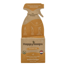 Happysoaps Cleaning tabs keukenreiniger herbal fresh 3 Stuks