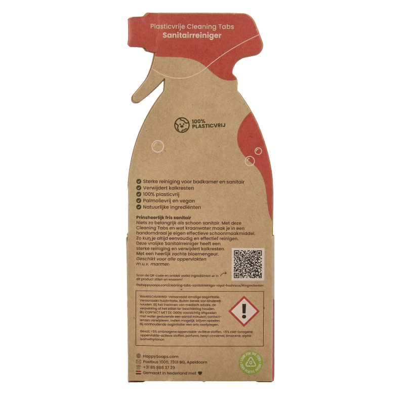 Happysoaps Cleaning tabs sanitairreiniger royal freshness 3 Stuks