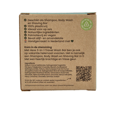 Happysoaps 3-in-1 Travel wash beach 40 Gram