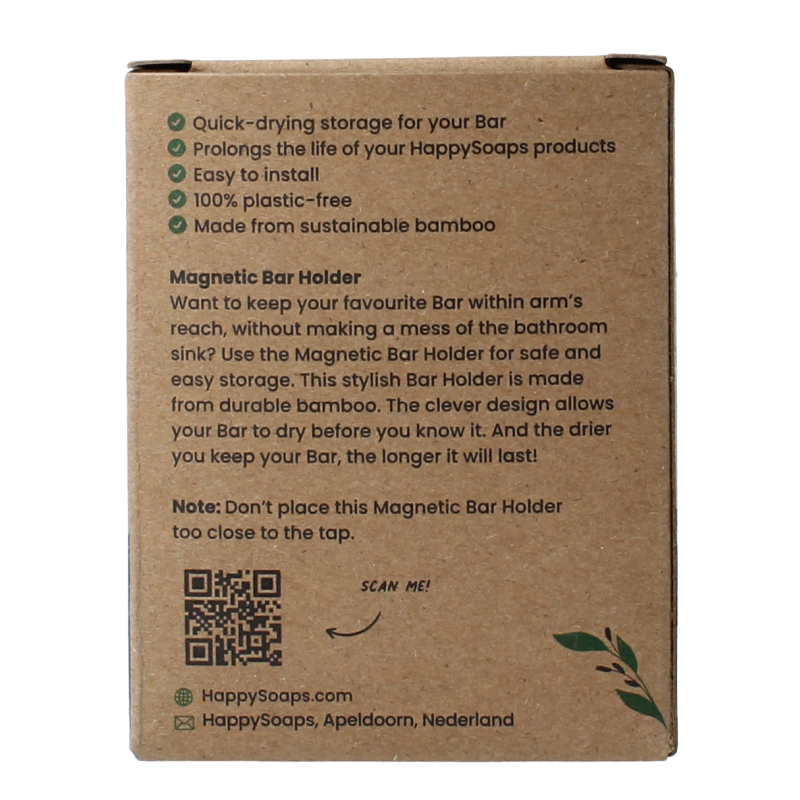 Happysoaps Magnetische barhouder 1 Stuks