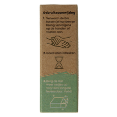 Happysoaps Hand & voetcreme bar absolute mint 40 Gram