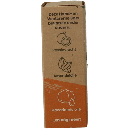 Happysoaps Hand & voetcreme bar fruitful passion 40 Gram