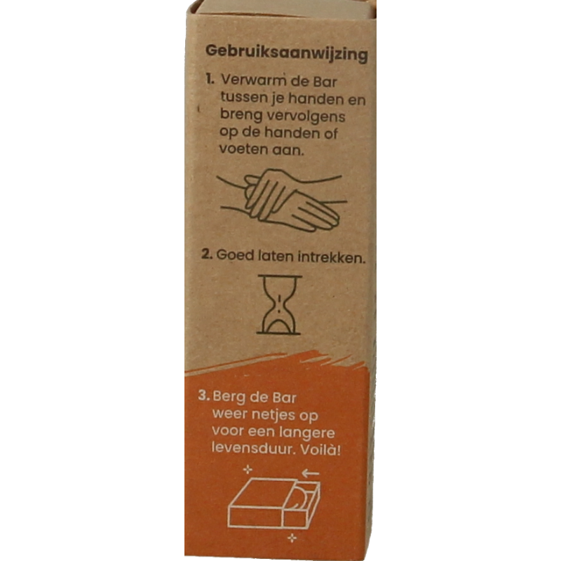 Happysoaps Hand & voetcreme bar fruitful passion 40 Gram