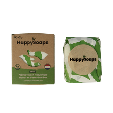 Happysoaps Hand & voetcreme bar aloe vera 40 Gram