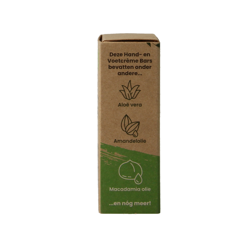 Happysoaps Hand & voetcreme bar aloe vera 40 Gram