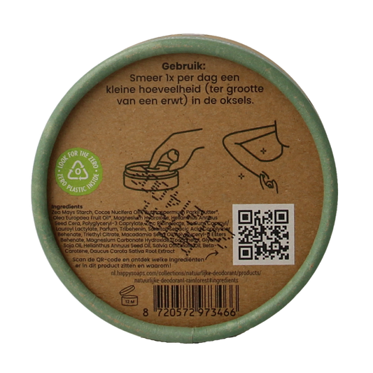 Happysoaps Deodorant rainforest 45 Gram