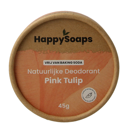 Happysoaps Deodorant pink tulip 45 Gram