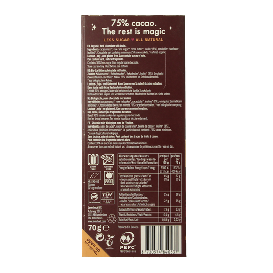 Lovechock Spirit rich dark bio 70 Gram