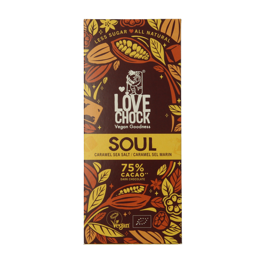 Lovechock Soul caramel sea salt bio 70 Gram