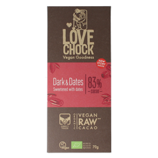 Lovechock Dark & dates bio 70.00 Gram
