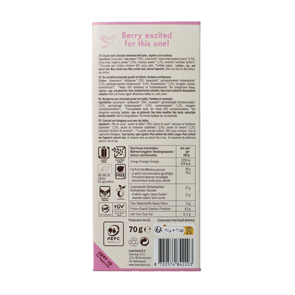 Lovechock Raspberry rosemary bio 70.00 Gram