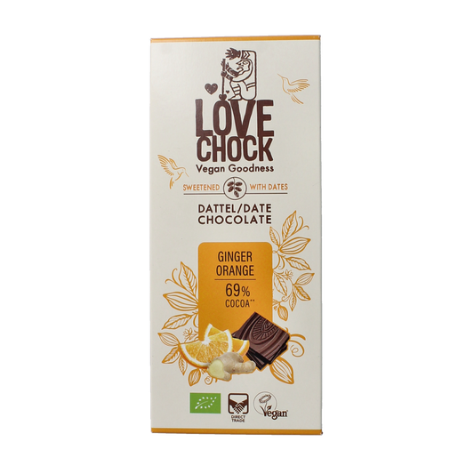 Lovechock Ginger orange bio 70.00 Gram