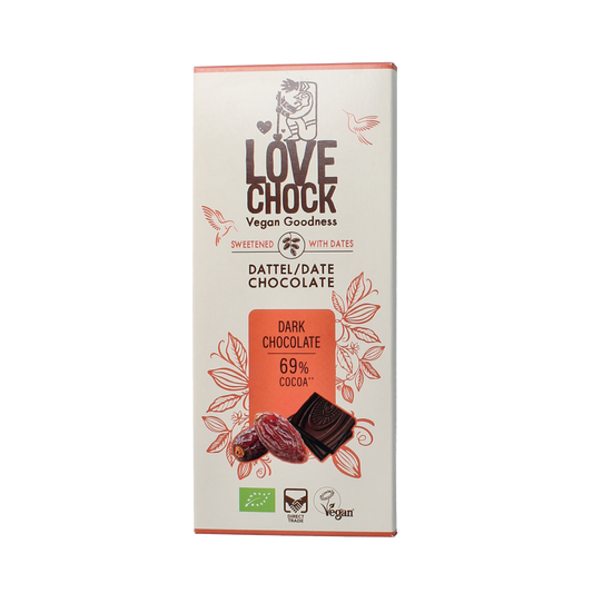 Lovechock Op=Op Dark chocolate bio 70.00 Gram