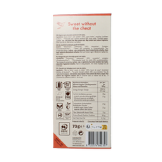 Lovechock Dark chocolate bio 70.00 Gram