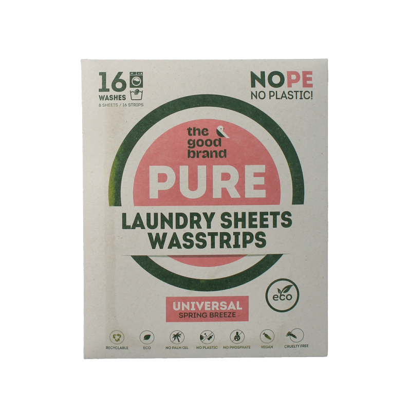 The Good Brand Wasstrips spring breeze 16 Stuks