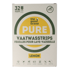 The Good Brand Vaatwasstrips lemon 32.00 Stuks
