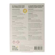 The Good Brand Vaatwasstrips lemon 32 Stuks