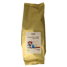 SUN Coffee Gezeilde koffiebonen dark roast bio 500.00 Gram