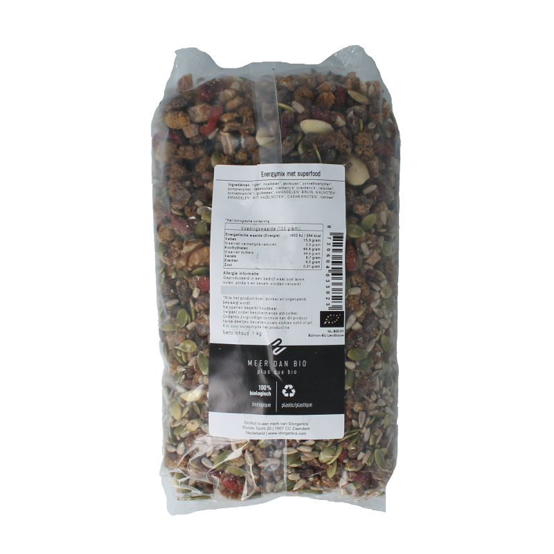 Bionut Energymix met superfood bio 1 Kilogram