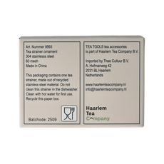 Geels Permanentfilter RVS ornament 1.00 Stuks
